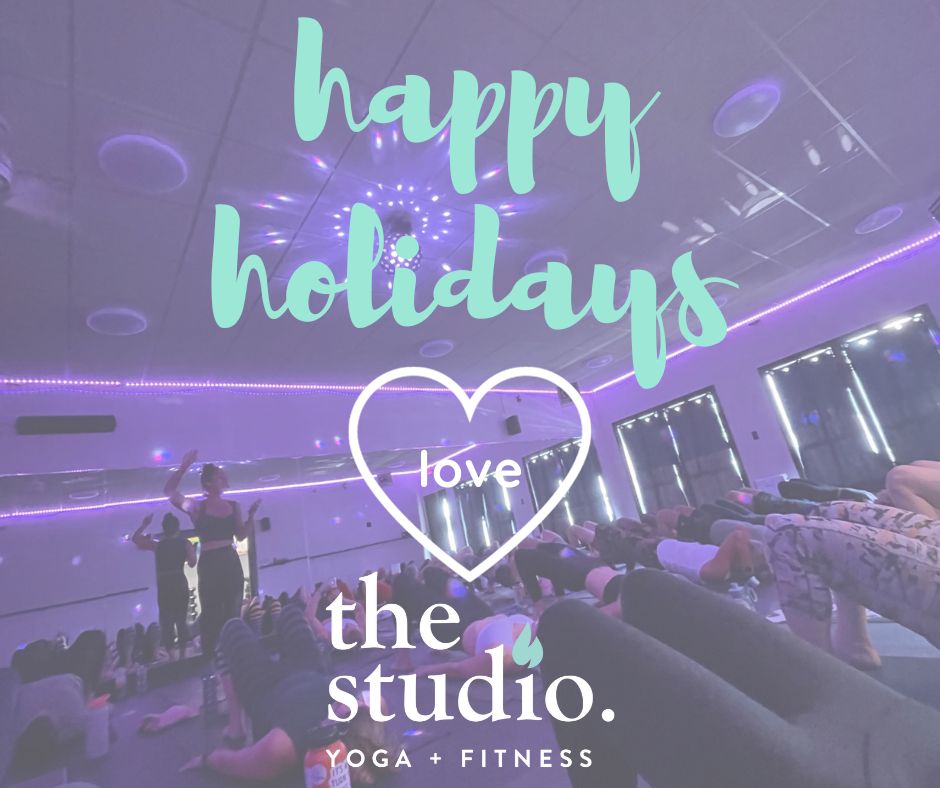 happy holidays love, the studio